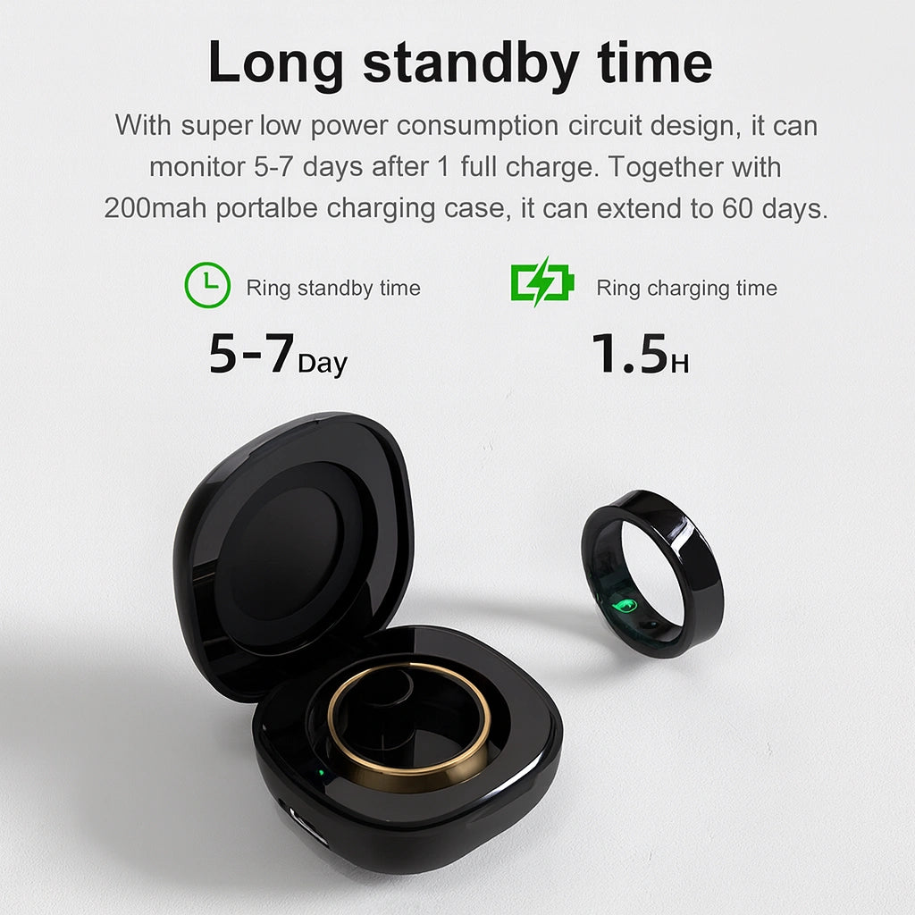 Nyveo Smart Ring – Fitness, Sleep & Health Tracker