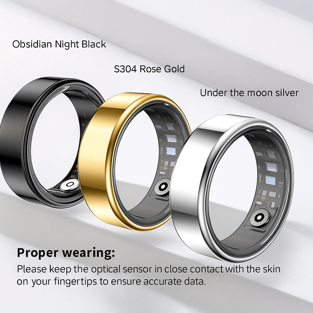 Nyveo Smart Ring – Fitness, Sleep & Health Tracker